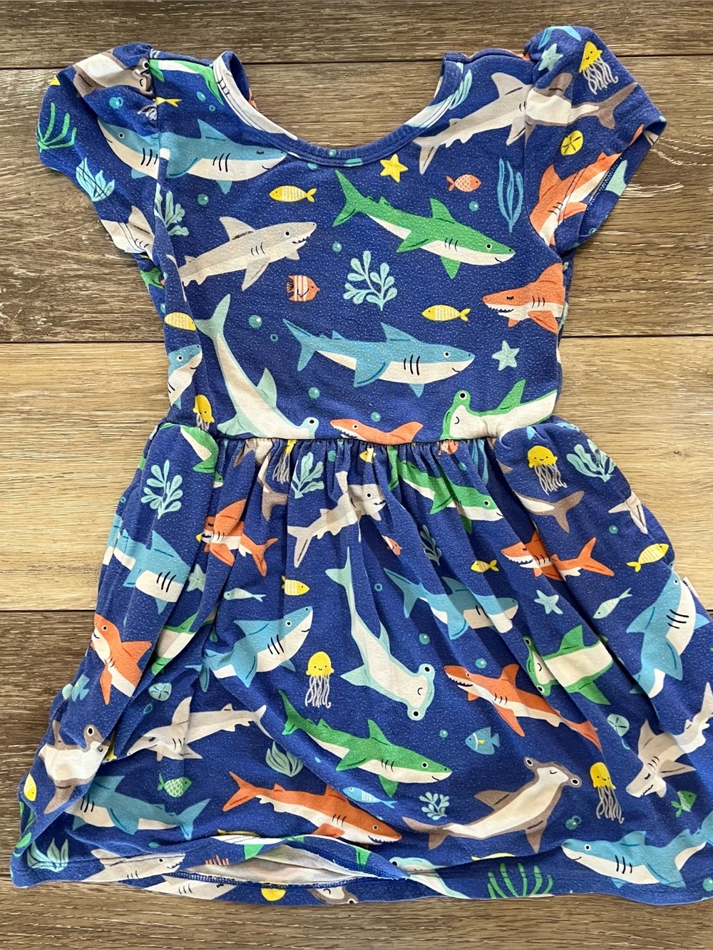 Little Sleepies 2T Skater Dress in Sharks 🦈